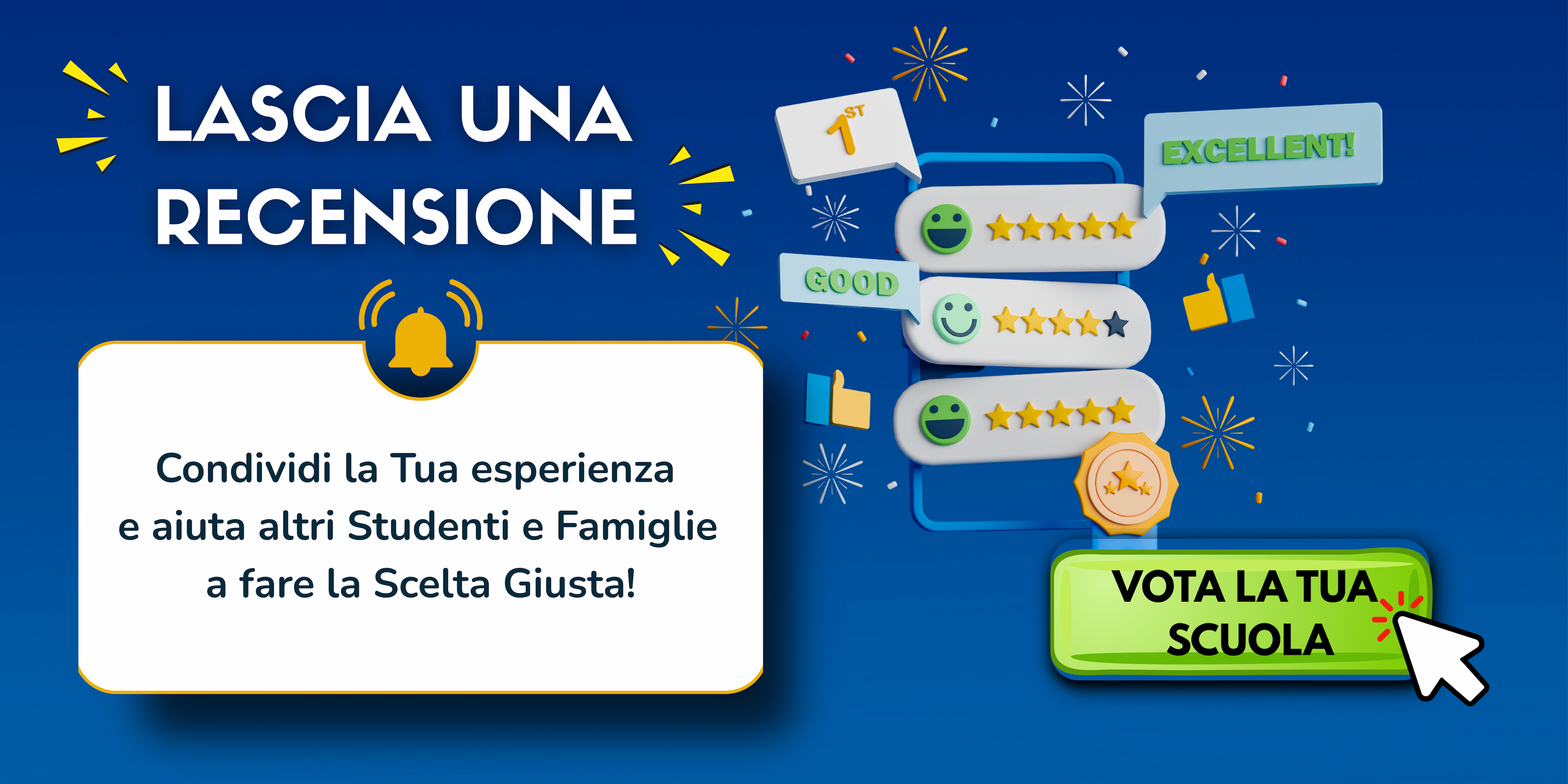 Partecipa al nostro sondaggio